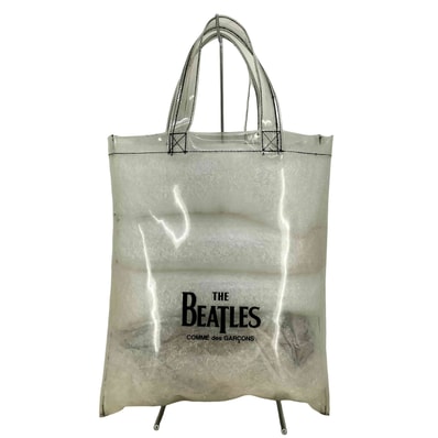 THE BEATLES PVC Logo Printed Bag【1143181721162】