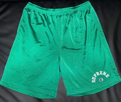 Supreme x Champion Mesh Short "Green"