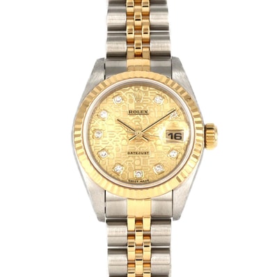 ロレックス デイトジャスト 79173G SSxYG 自動巻 P番