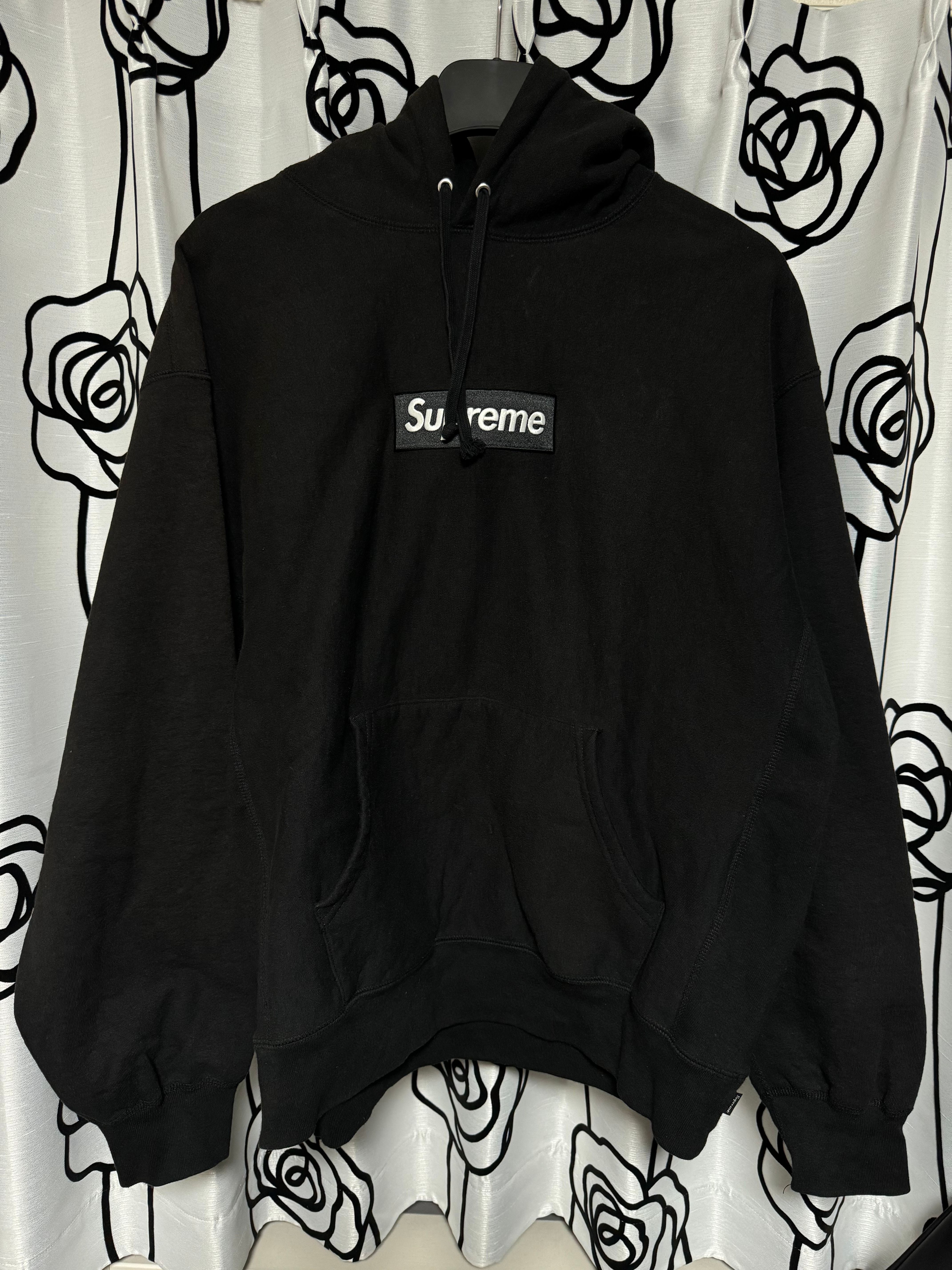 Supreme Box Logo Hooded Sweatshirt "Black" (23FW)