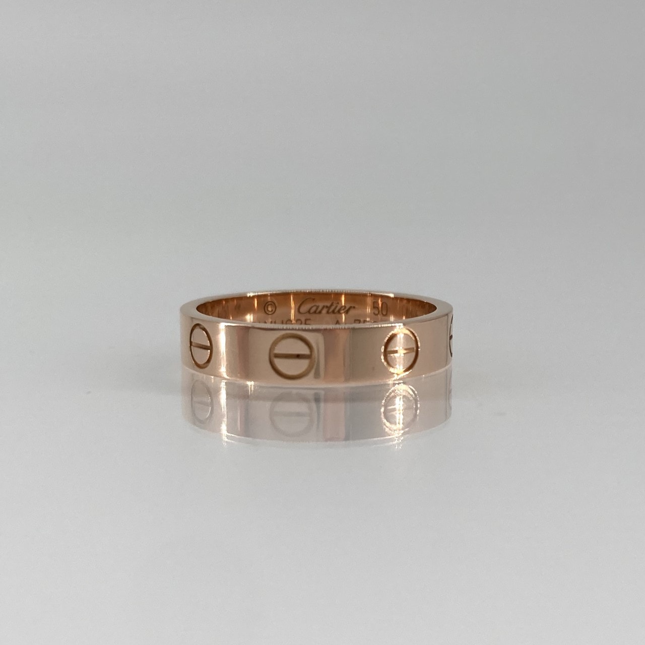CARTIER(カルティエ) ミニラブ Au750 #50 #9.5号 リング・指輪 3.17g ピンクゴールド