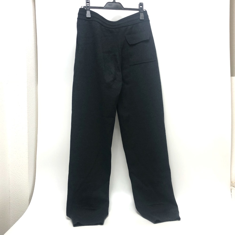 ルイヴィトン LOUIS VUITTON ロゴワッペン RM231M ズボン ボトムス ニット スウェット パンツ アパレル パンツ ウール ブラック 新品同様