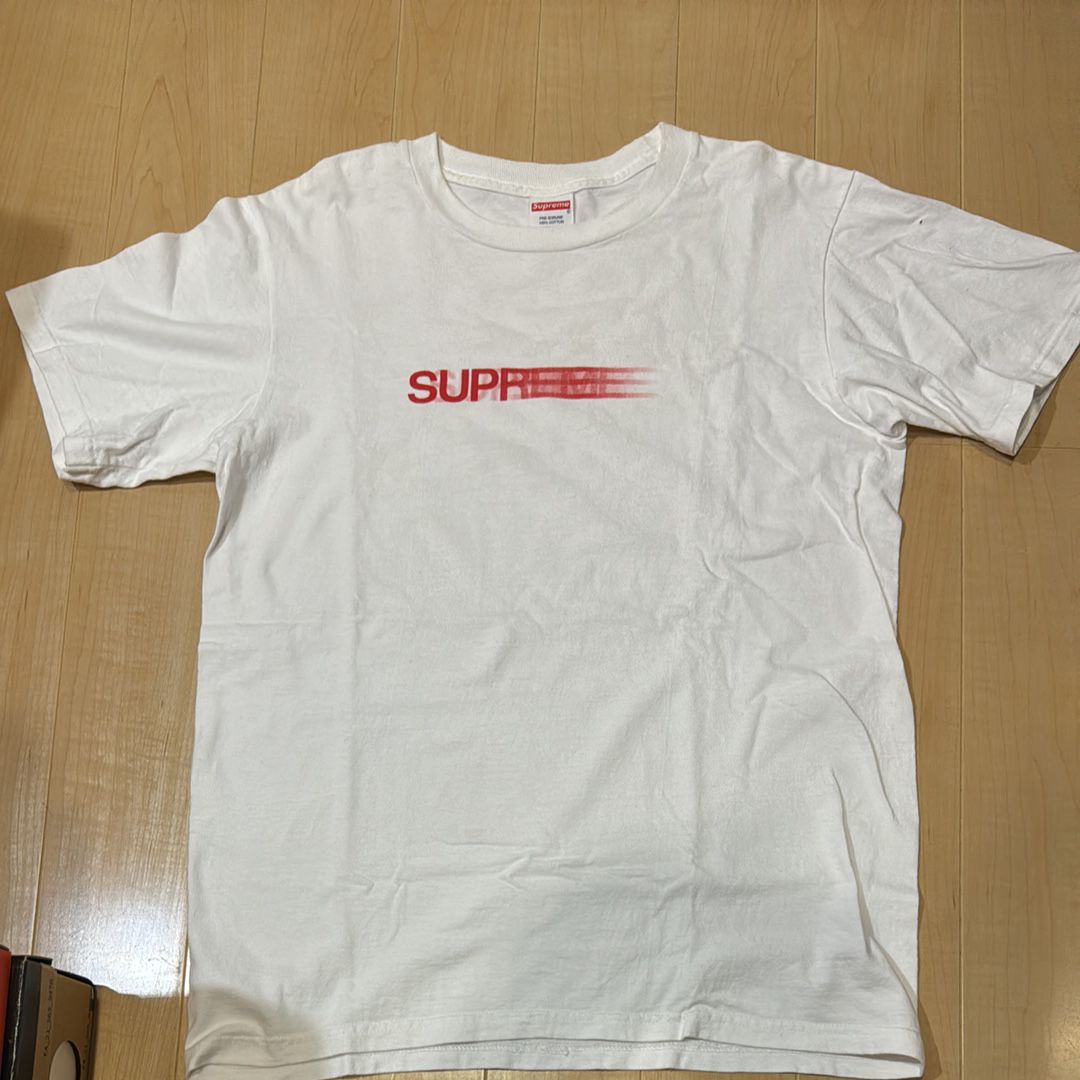 Supreme Motion Logo Tee "White" (20SS)