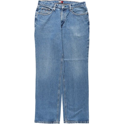 古着 90年代~ トミーヒルフィガー TOMMY HILFIGER JEANS テーパードデニムパンツ メンズw33相当 ヴィンテージ/eaa673201
