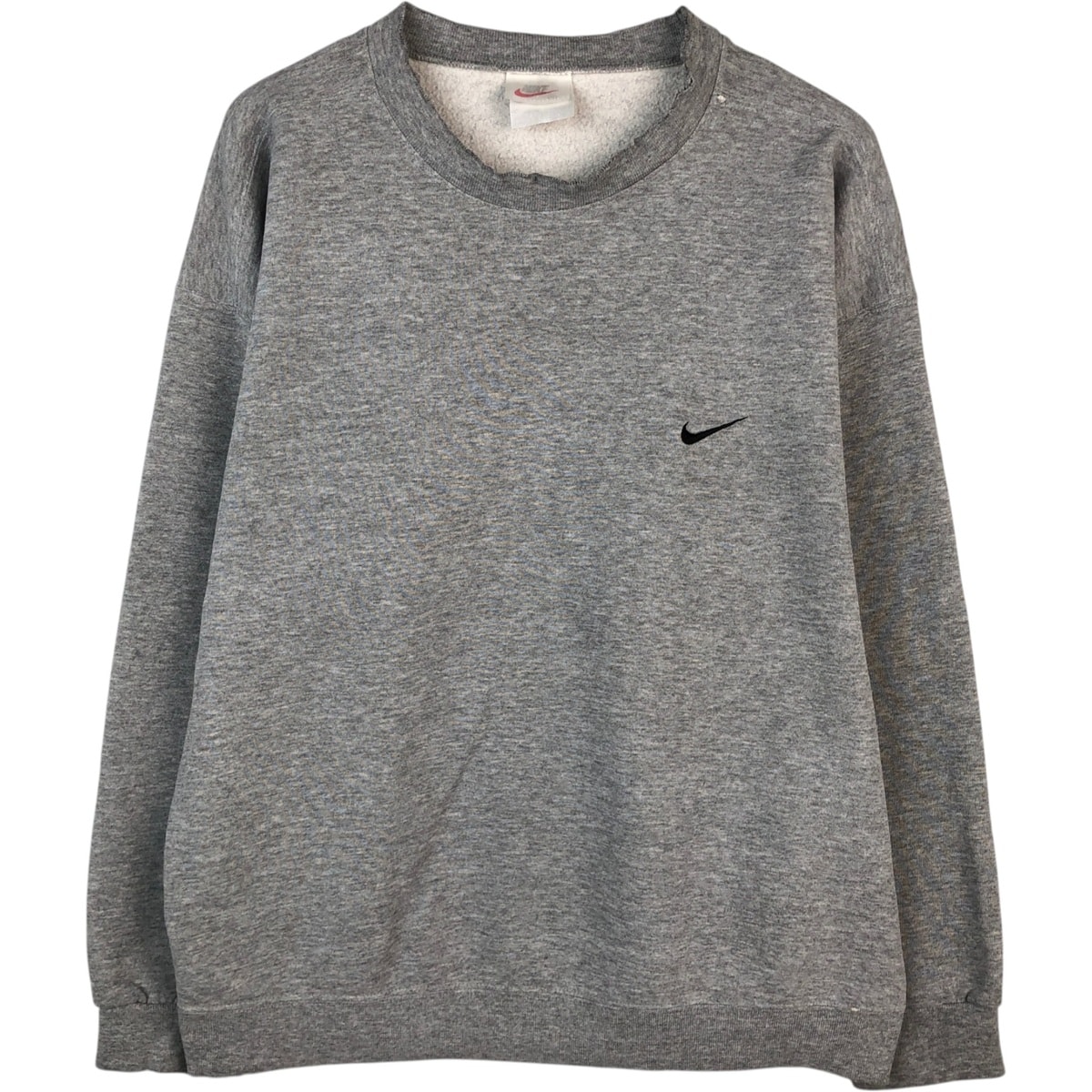 古着 90~00年代 ナイキ NIKE ワンポイントロゴスウェットシャツ トレーナー メンズXL相当 ヴィンテージ/eaa614220