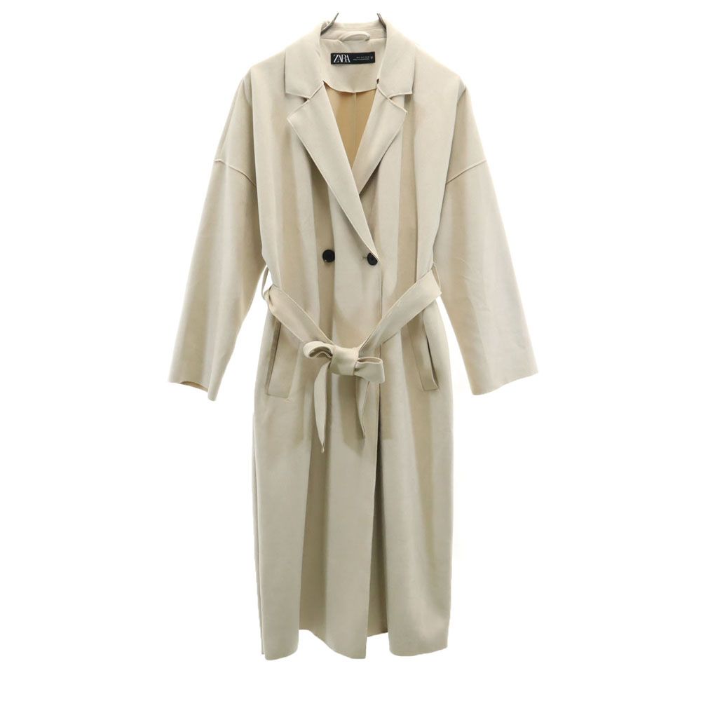 ZARA フェイク スエード ロングコート