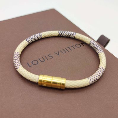 Louis Vuitton Keep It Bracelet Damier Azur