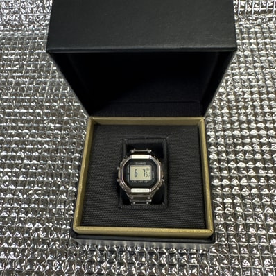 Casio Ring Watch "Stainless Steel" CRW-001
