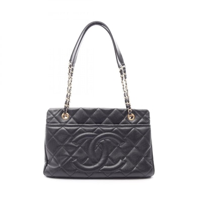 シャネル CHANEL マトラッセ トートバッグ バッグ キャビアスキン(グレインドカーフ) レディース ブラック系 【中古】