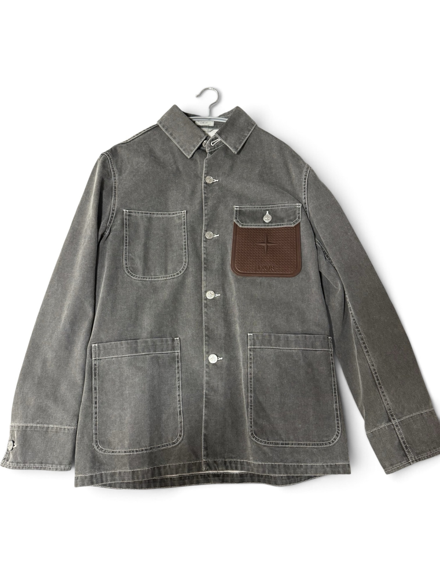 Dior x Stone Island Jacket Cotton Canvas "Black"