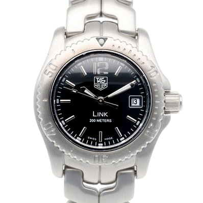 タグホイヤー アクアレーサー 腕時計 時計 ステンレススチール WT1410 クオーツ レディース 1年保証 TAG HEUER 中古