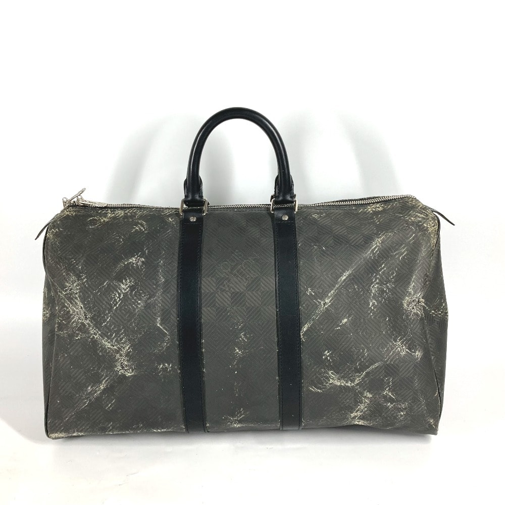 ルイヴィトン LOUIS VUITTON キーポル 45 N41415 ダミエカーボン カバン 旅行バッグ トラベルバッグ ボストンバッグ キャンバス ノワール ブラック