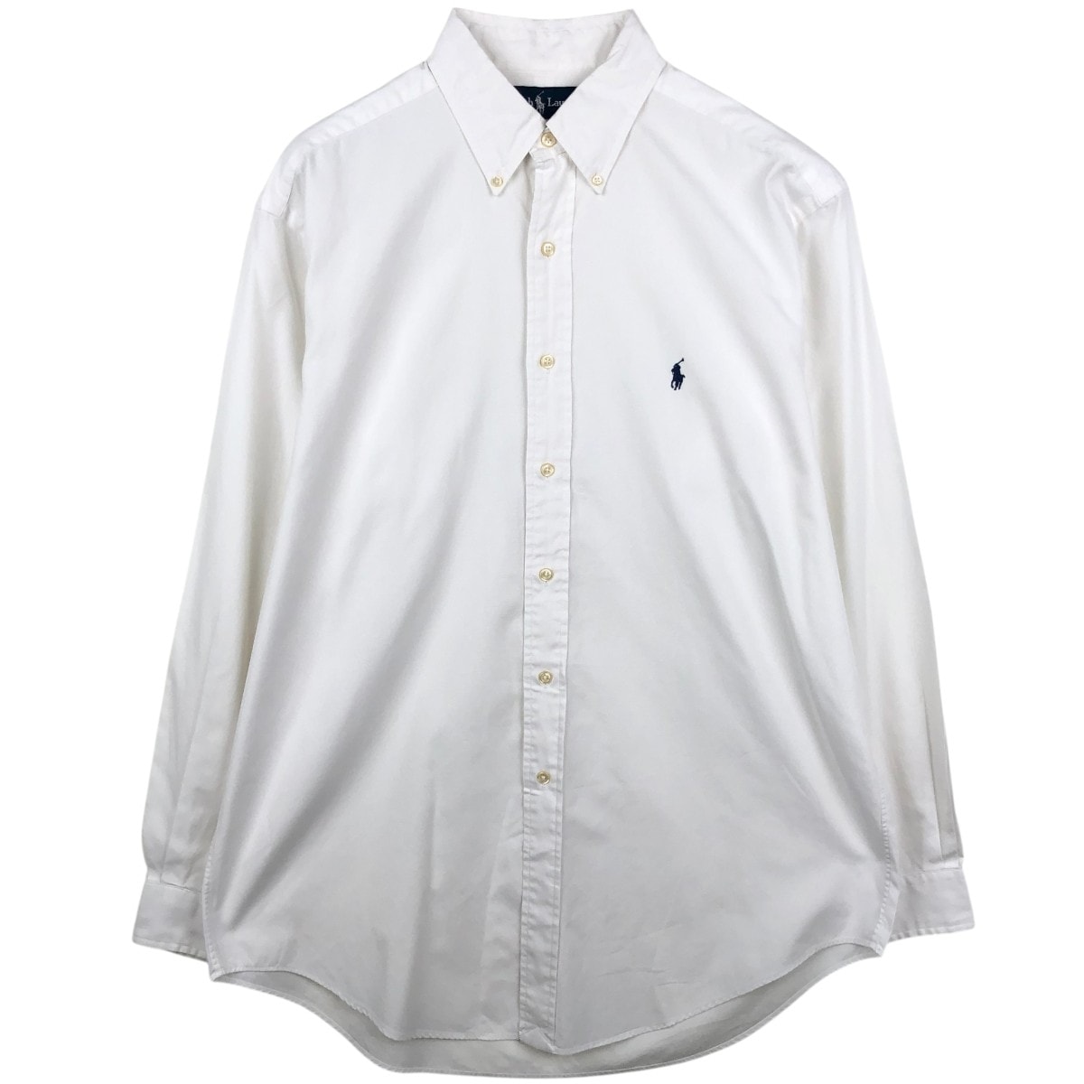 古着 ラルフローレン Ralph Lauren CLASSIC FIT クラシックフィット 長袖 ボタンダウンシャツ メンズL相当/eaa659883