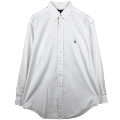 古着 ラルフローレン Ralph Lauren CLASSIC FIT クラシックフィット 長袖 ボタンダウンシャツ メンズL相当/eaa659883