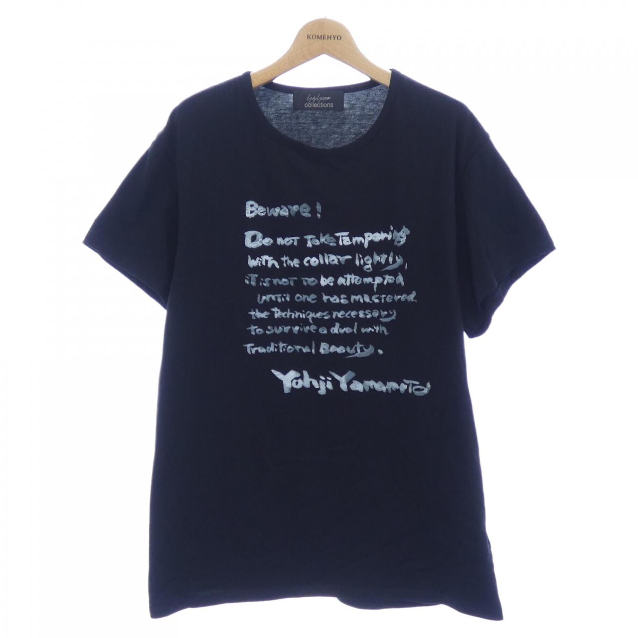 ヨウジヤマモト YOHJI YAMAMOTO FG-T83-087-2A Tシャツ