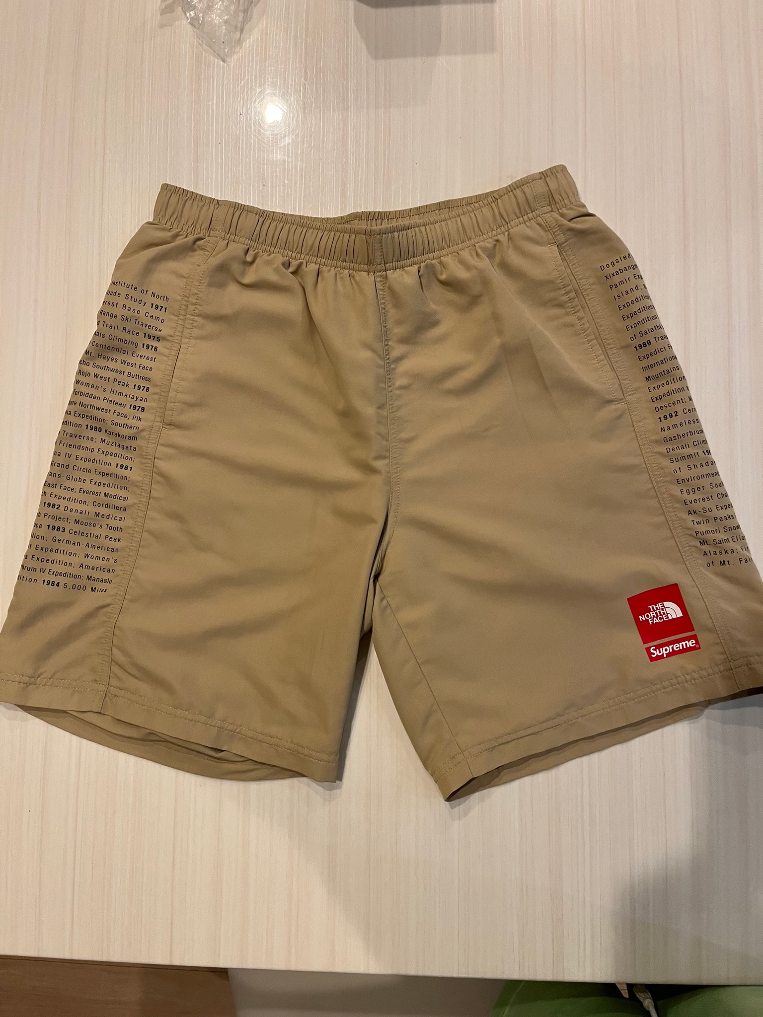 Supreme x The North Face Nylon Short "Khaki"