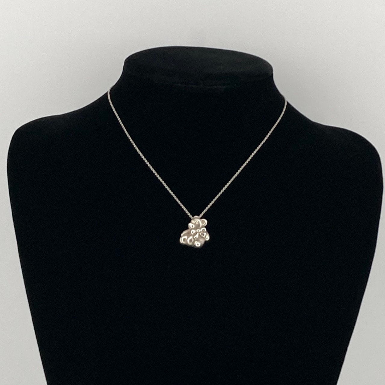 TIFFANY&Co.(ティファニー) ベアモチーフ Ag925 ネックレス 5.36g シルバー