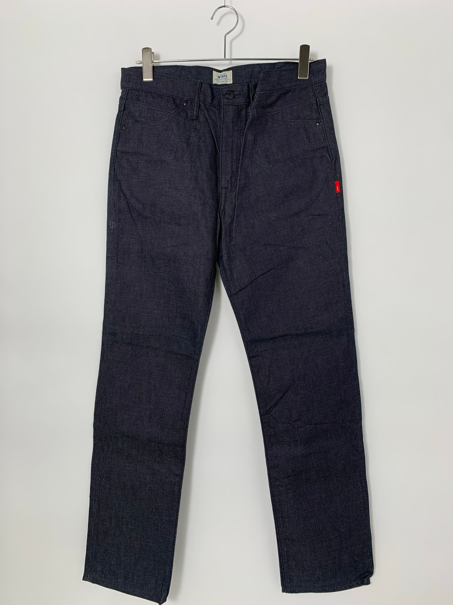 WTAPS Blues Skinny / Trousers / Cotton. Denim "Black"