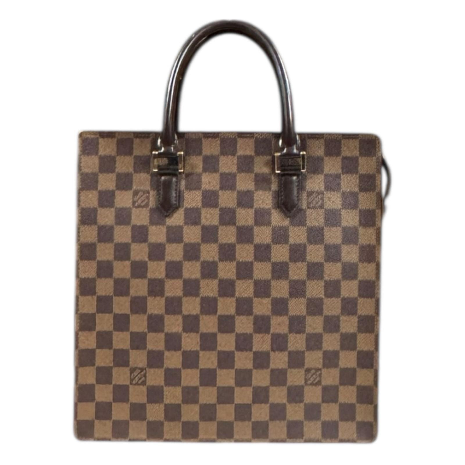 ルイヴィトン ヴェニスPM ダミエ ハンドバッグ ダミエキャンバス N51145 ブラウン ユニセックス LOUIS VUITTON  中古