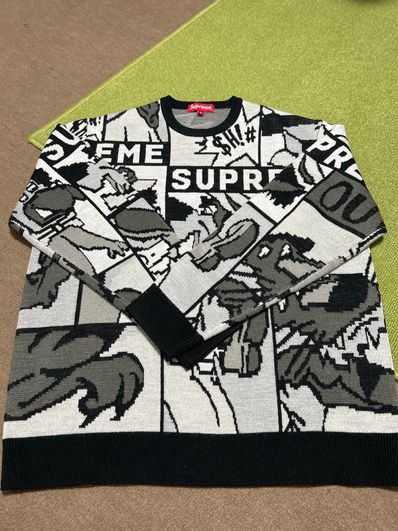Supreme Cartoon Sweater "Black"