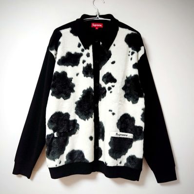 Supreme Cow Print Cardigan "Black"