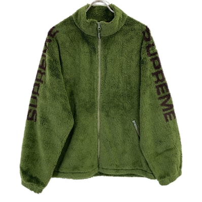 シュプリーム 25SS Shoulder Logo Fleece Jacket ショルダーロゴ フリース L