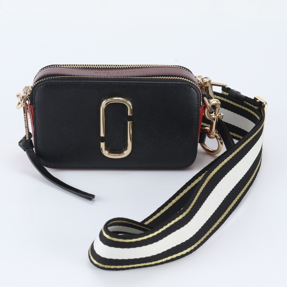 ■極美品 マークジェイコブススナップショット ショルダーバッグ レザー