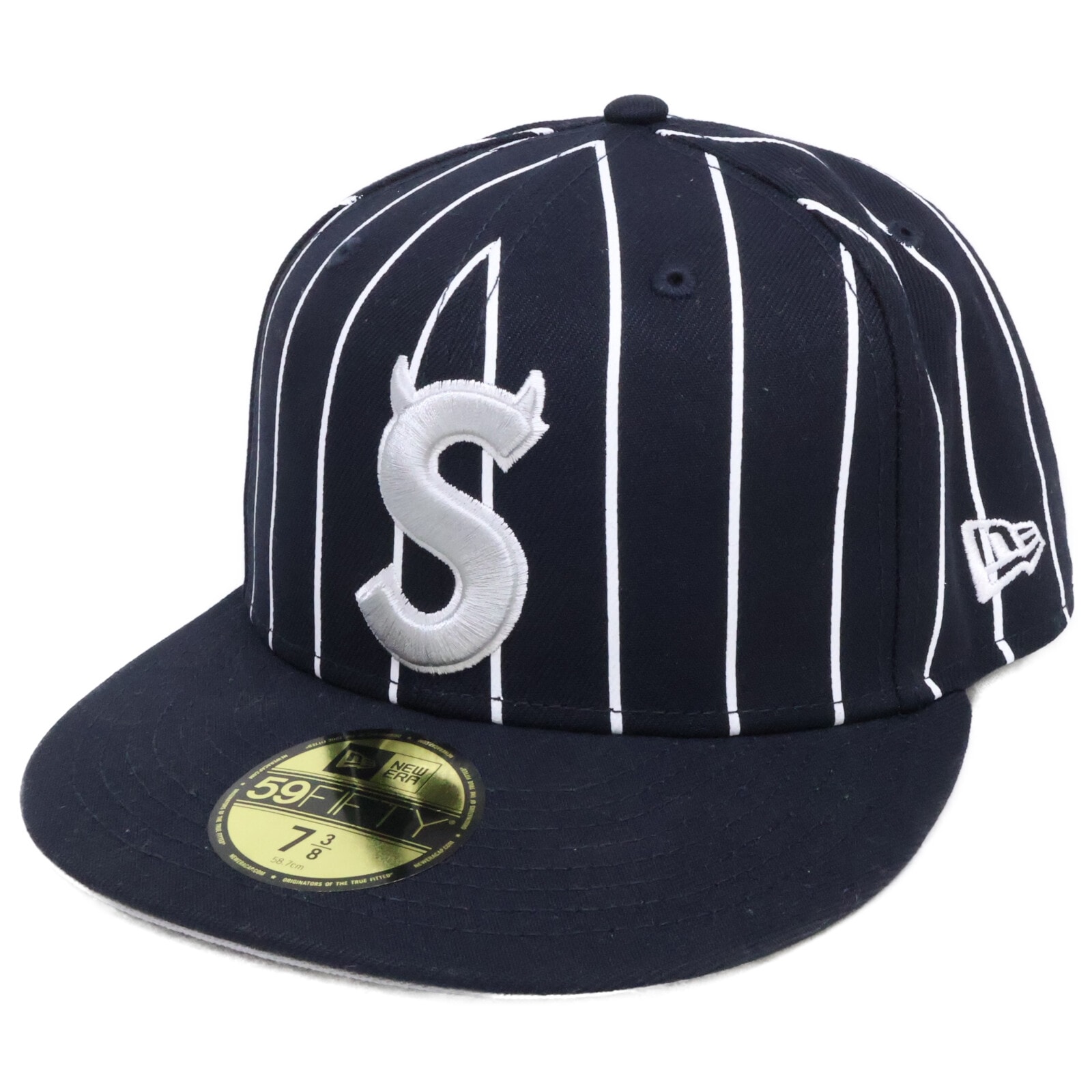 シュプリーム 【美品】SS26 Devil S Logo New Era Cap デビル Sロゴ ニューエラ キャップ 58.7cm