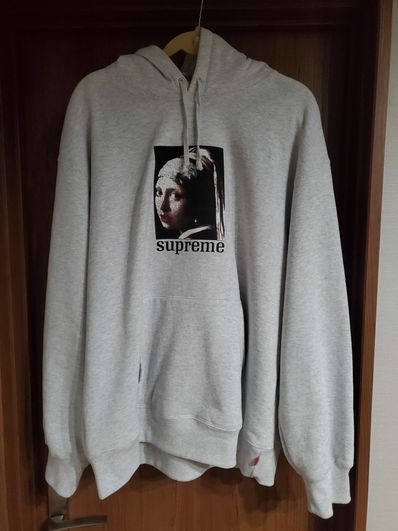 Supreme Pearl Hooded Sweatshirt "Grey"