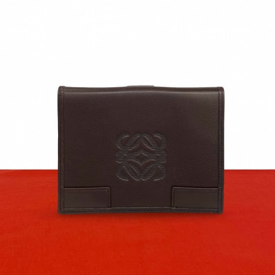 LOEWE ロエベ アナグラム ロゴ レザー 二つ折り財布 ブラウン
50727