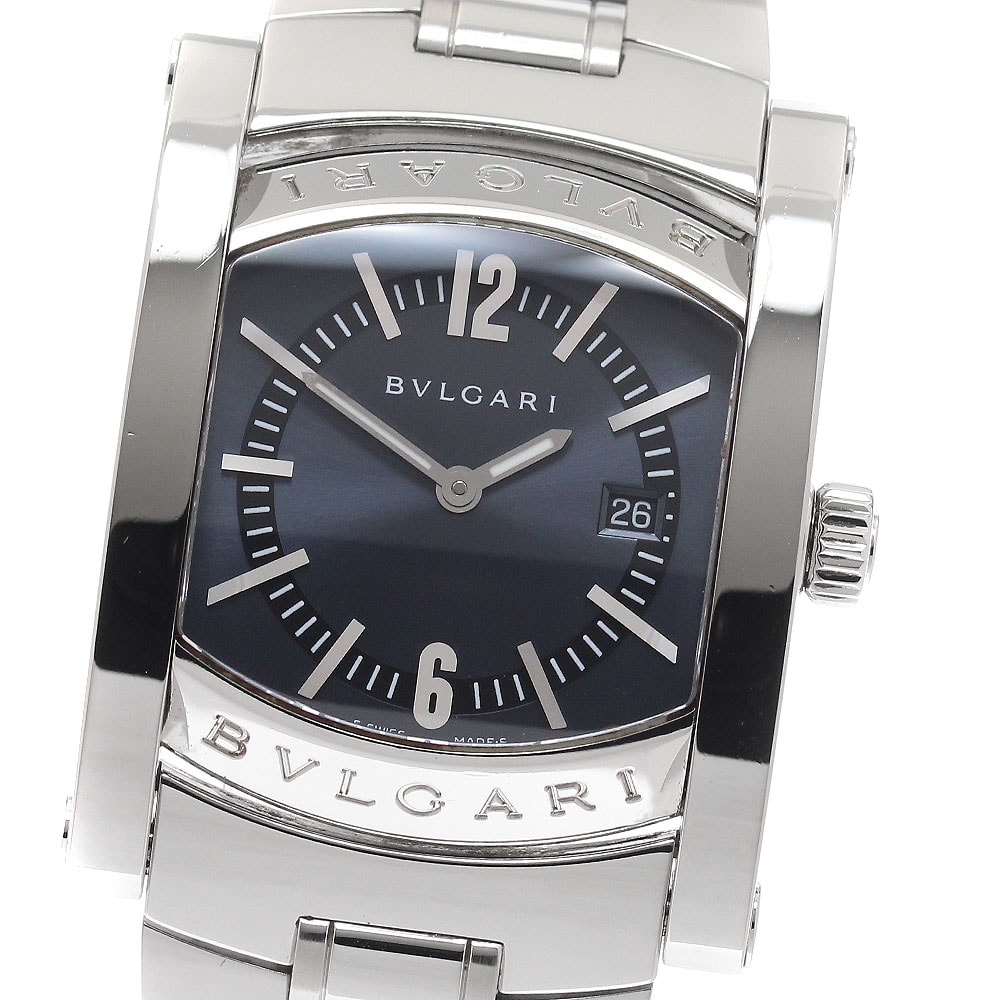 ★保 ブルガリ アショーマ デイト AA39S クォーツ ボーイズ 【中古】