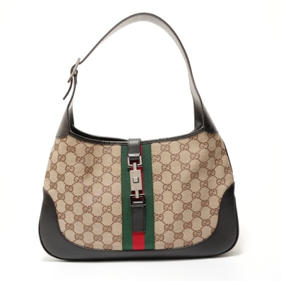 グッチ GUCCI GGキャンバス ジャッキー ワンショルダー ショルダーバッグ【中古】
