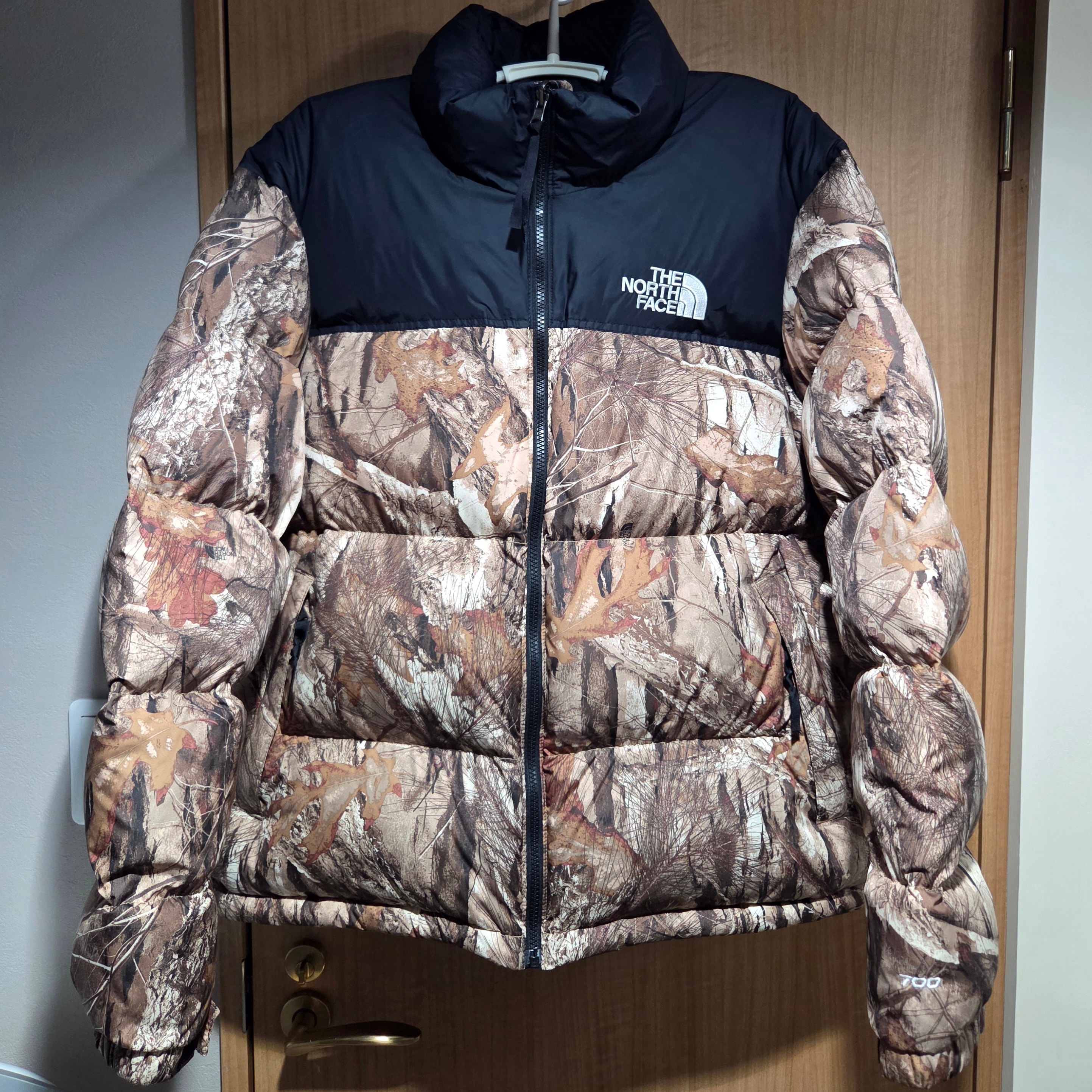 The North Face 1996 RETRO NUPTSE PACKABLE JACKET 海外版 "Leaves"