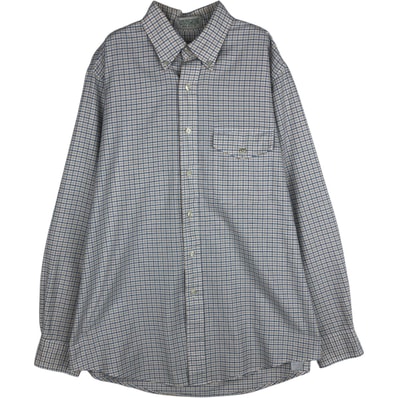 古着 ~90年代 エルエルビーン L.L.Bean 長袖 ボタンダウンチェックシャツ メンズL相当 ヴィンテージ/eaa643036