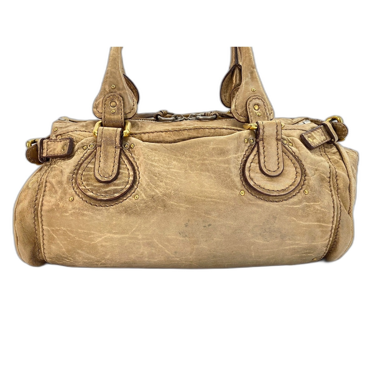 リ*チ様 Chloé パディントン 傷・鍵破損・取手破損あり 中古 クロエ D (傷や汚れあり)】クロエ Chloe パディントン ハンドバッグ【中古