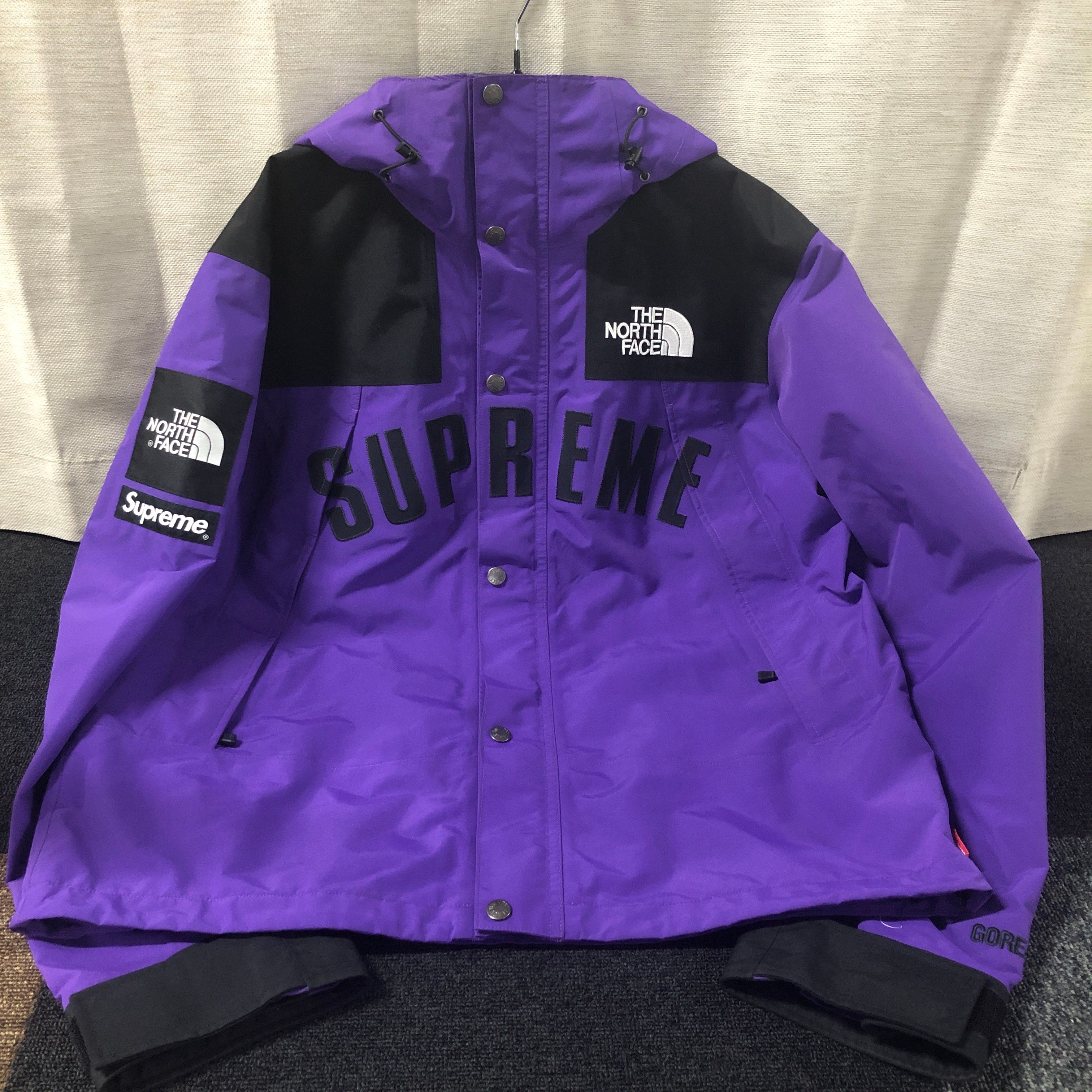Supreme x The North Face Arc Logo Mountain Parka "Purple"