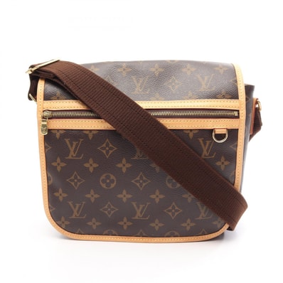 ルイ・ヴィトン LOUIS VUITTON メッセンジャーPM ボスフォール ショルダーバッグ バッグ PVCコーティングキャンバス レザー モノグラム レディース ブラウン系 M40106 【中古】