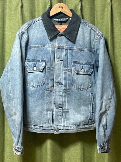 Stussy × LEVI'S Embossed Trucer "Denim" A5215-0000