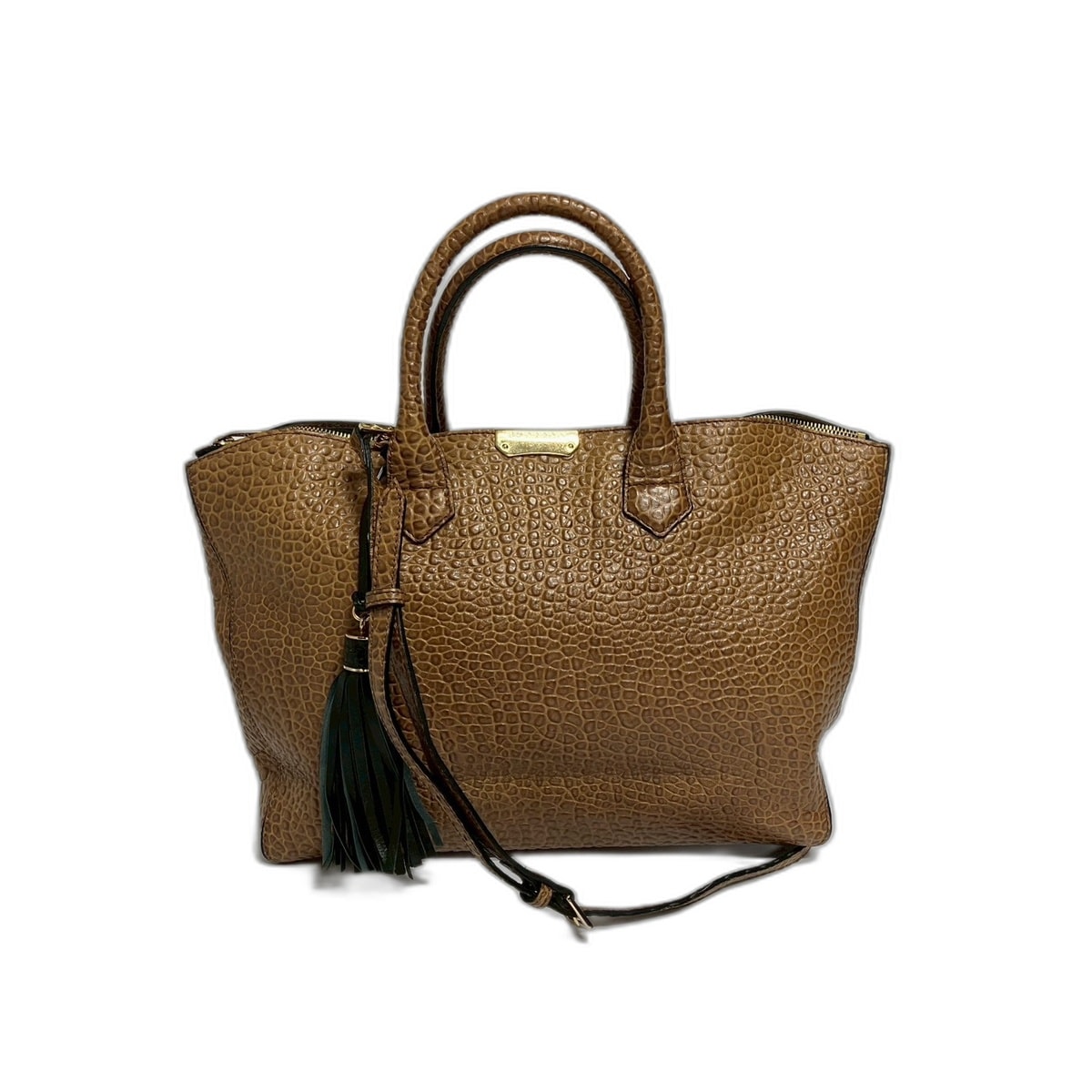 バーバリー BURBERRY 2WAY ショルダーバッグ ハンドバッグ レザー【中古】