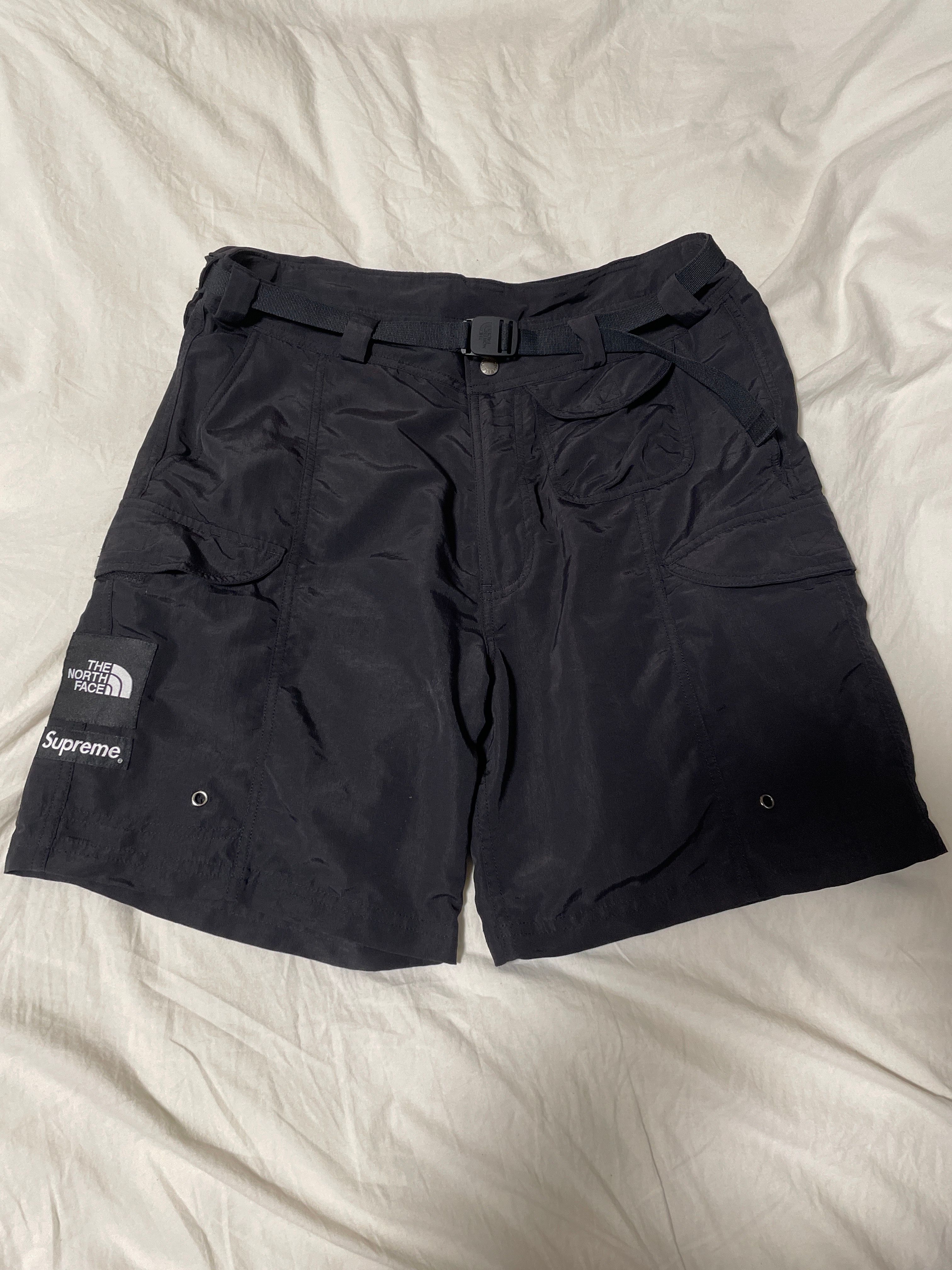 Supreme x The North Face Trekking Packable Belted Short "Black" NB02207I / NF0A7WX7