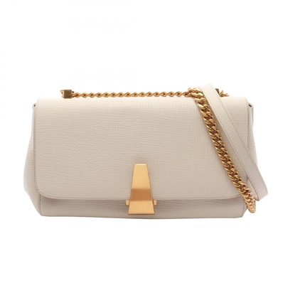 ボッテガヴェネタ BOTTEGA VENETA ザ アングル パラメラート 2WAY ショルダーバッグ バッグ レザー レディース ホワイト系 410721 【中古】
