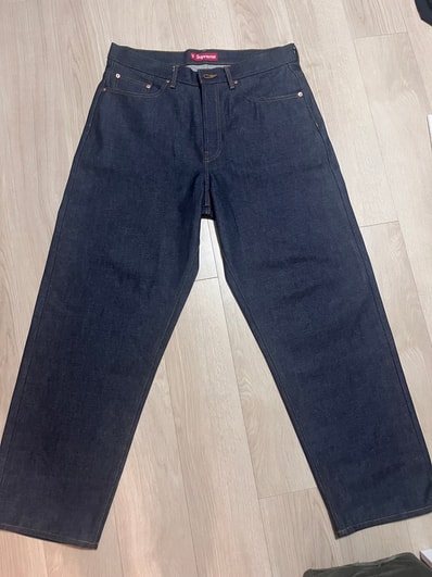 Supreme Baggy Jean "Rigid Indigo" (22FW)