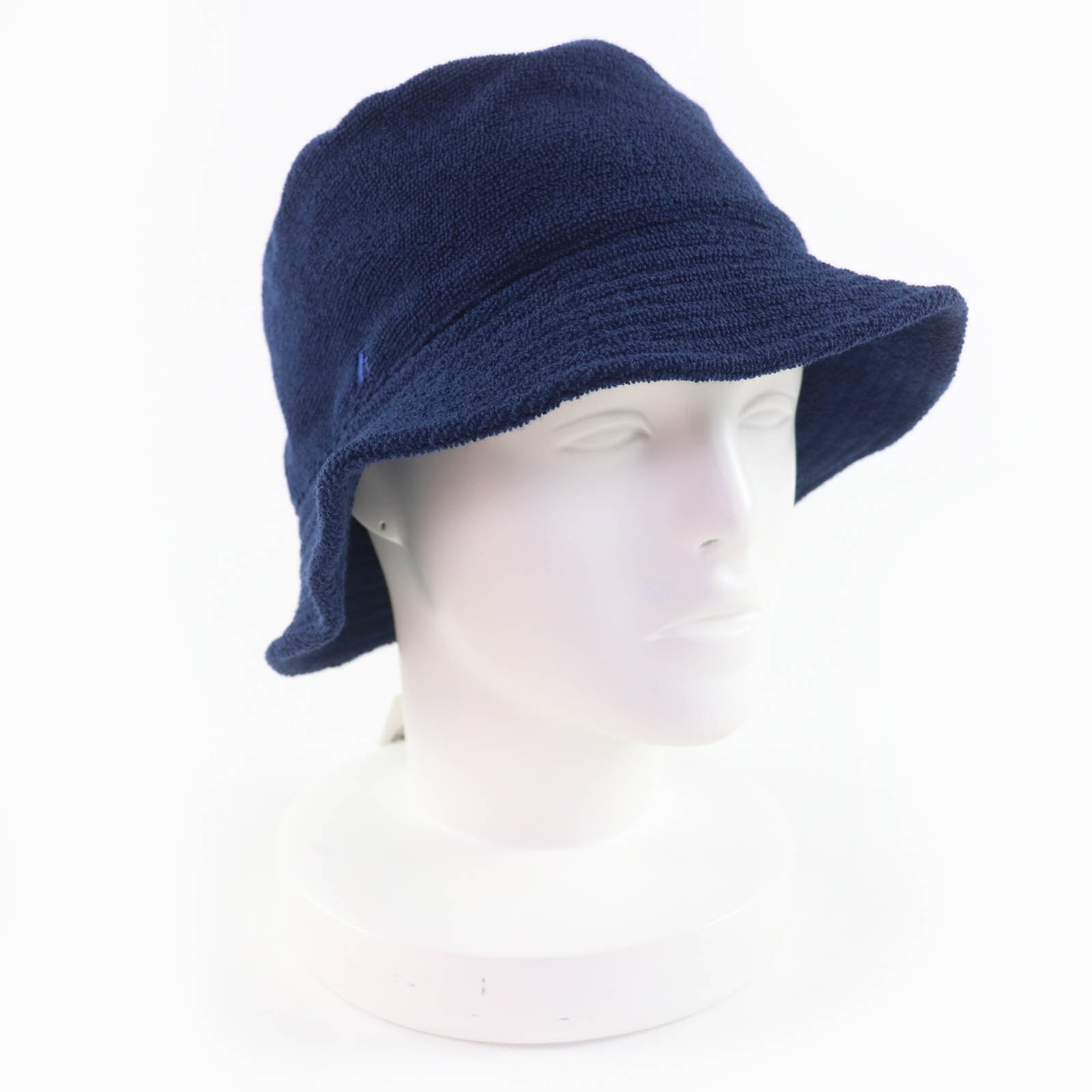 未使用品 エルメス ハット ネイビー レディース XS 59