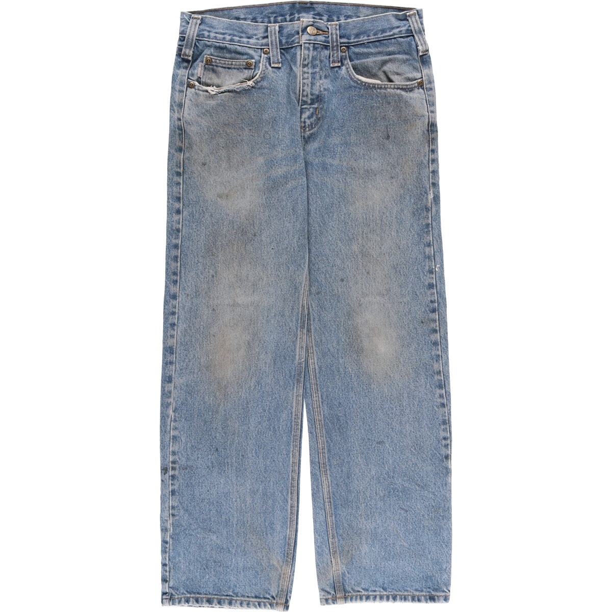 古着 カーハート Carhartt Traditional FIT テーパードデニムパンツ メンズw33相当/eaa593589