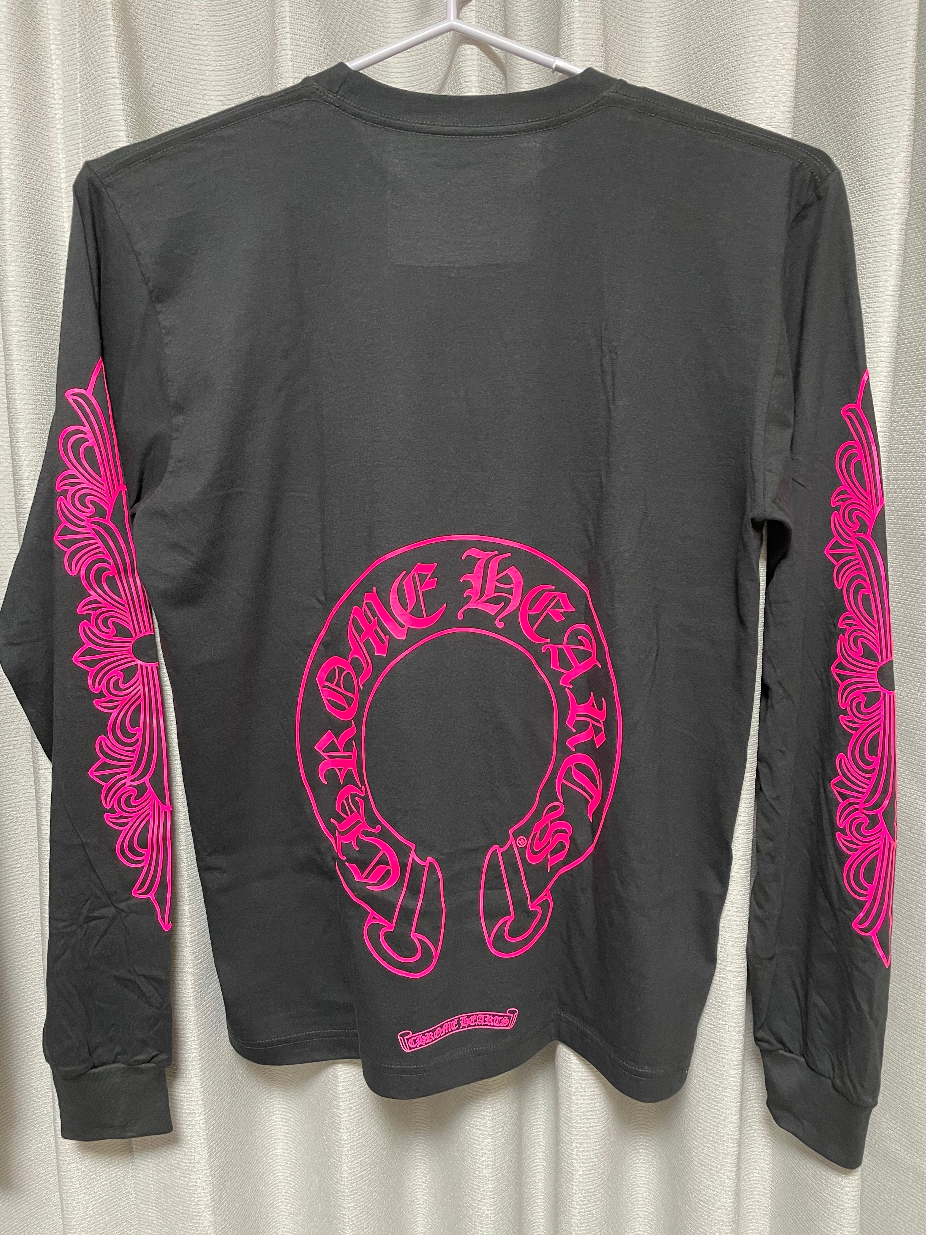 クロムハーツ ホース シュー L/S Tシャツ "ブラック"