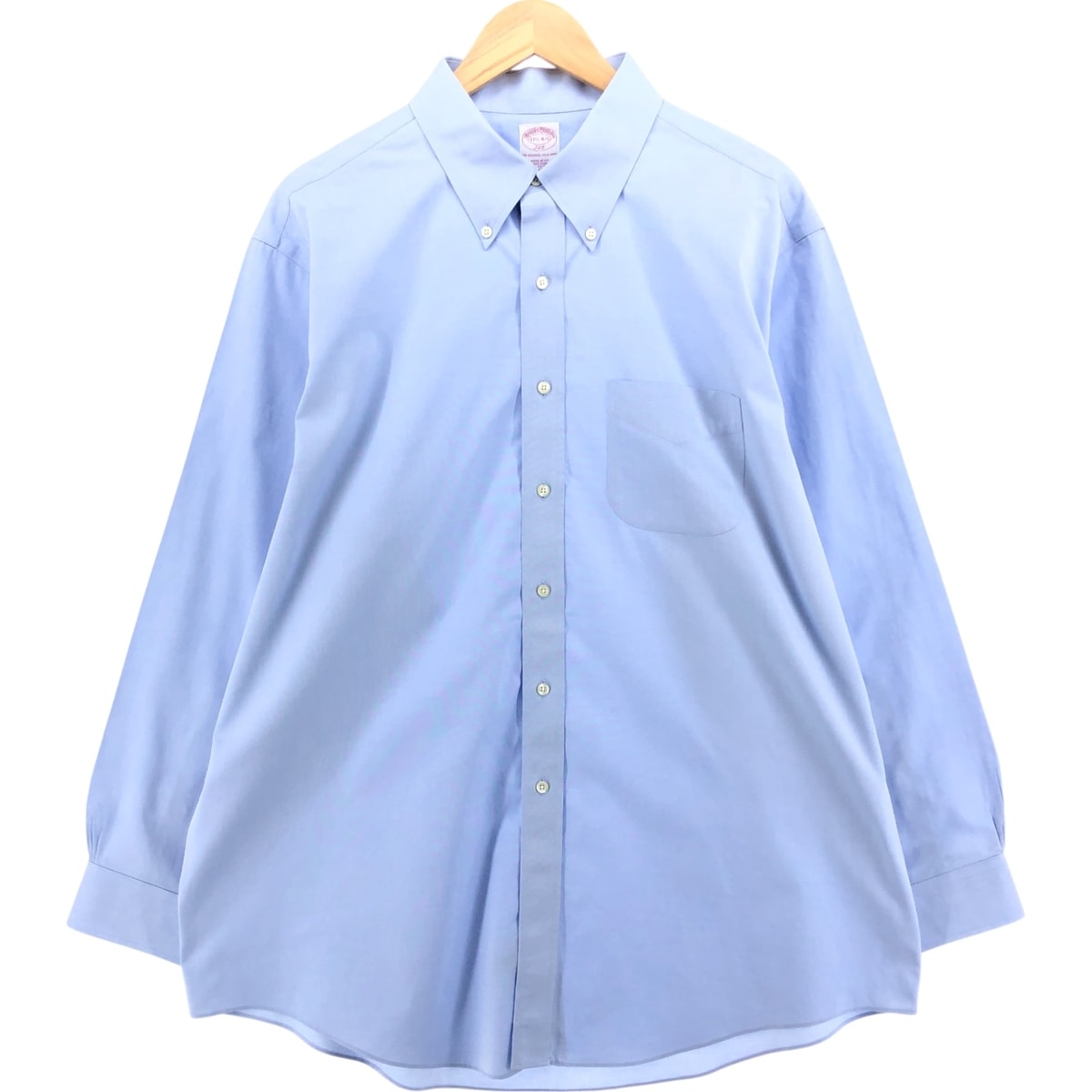 古着 ブルックスブラザーズ Brooks Brothers 346 長袖 ボタンダウンシャツ メンズXL相当/eaa539794