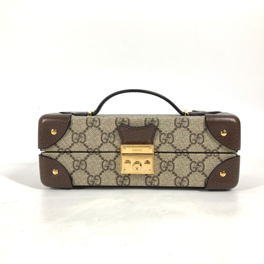 グッチ GUCCI Padlock Case for Apple Watch 675969 GGスプリーム ケース アップルウォッチ カバン バニティバッグ ハンドバッグ GGスプリームキャンバス ベージュ 未使用