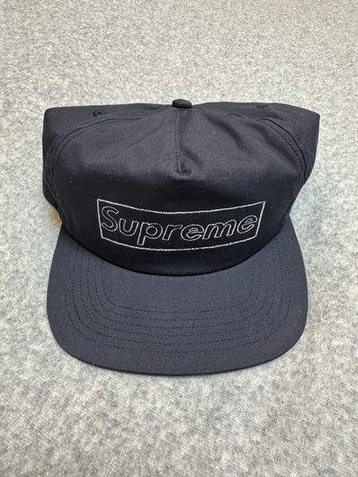 Supreme KAWS Chalk Logo 5-Panel "Navy"