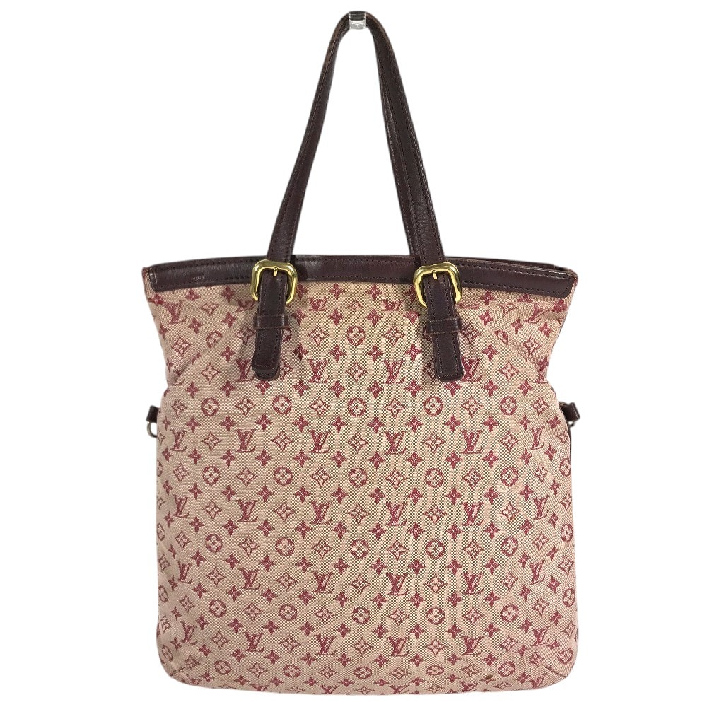 ルイヴィトン LOUIS VUITTON フランソワーズ M92210  モノグラムミニ 肩掛け 2WAYバッグ  ハンドバッグ カバン フラットバッグ トートバッグ モノグラムミニキャンバス スリーズ レッド