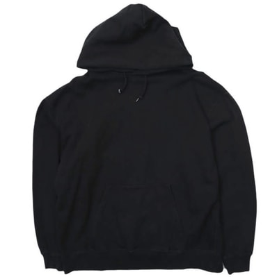 BEAMS ビームス 23AW ヘビーウェイトフーディ 11-13-0386-146 L BLACK 裏毛 スウェットプルオーバーパーカー トップス g28464